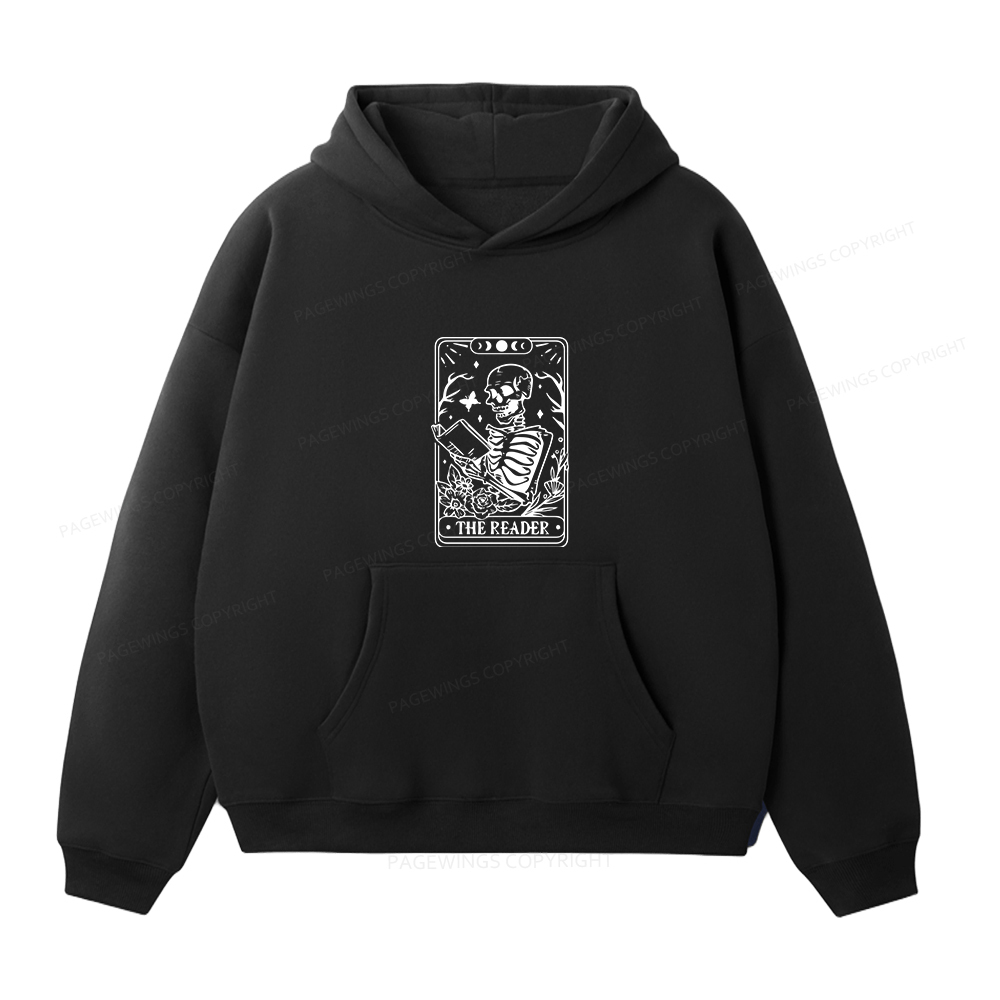 Pagewings Halloween The Reader Tarot Card Unisex Fleece Hoodie Set