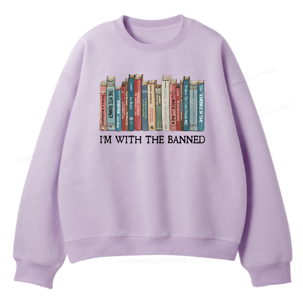 Pagewings Book Lover Unisex Fleece Sweatshirt Set 