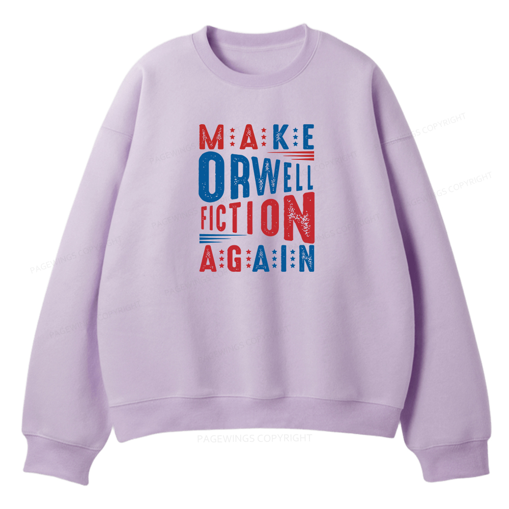 Pagewings 1984 Book Unisex Fleece Sweatshirt Set 