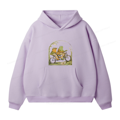 Pagewings Frog And Toad Book Vintage Unisex Fleece Hoodie Set