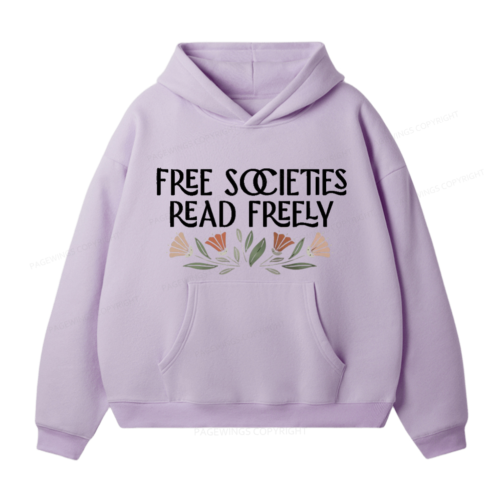 Pagewings Read Freely Unisex Fleece Hoodie Set