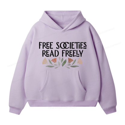 Pagewings Read Freely Unisex Fleece Hoodie Set