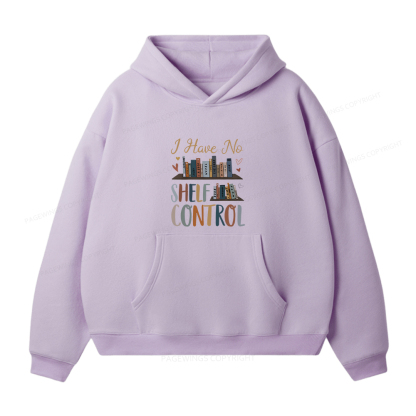 Pagewings I Have No Shelf Control Unisex Fleece Hoodie Set