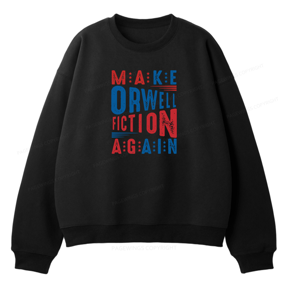 Pagewings 1984 Book Unisex Fleece Sweatshirt Set 