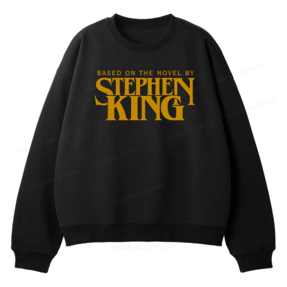 Pagewings Based On A Novel By Stephen King Unisex Fleece Sweatshirt Set 