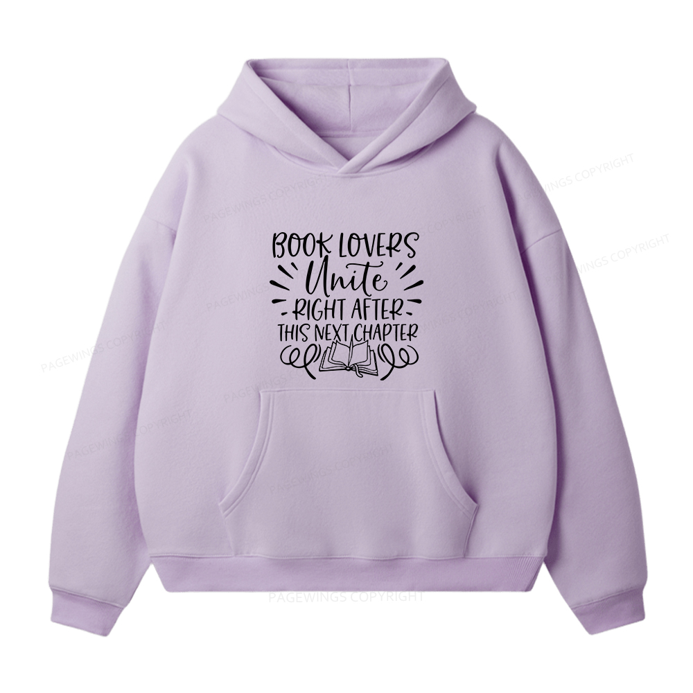 Pagewings Book Lovers Unisex Fleece Hoodie Set
