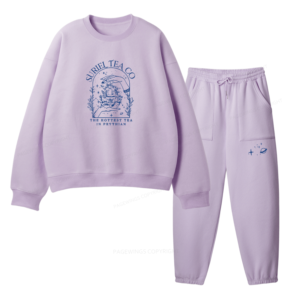 Pagewings A Court Of Thorns And Roses Unisex Fleece Sweatshirt Set 