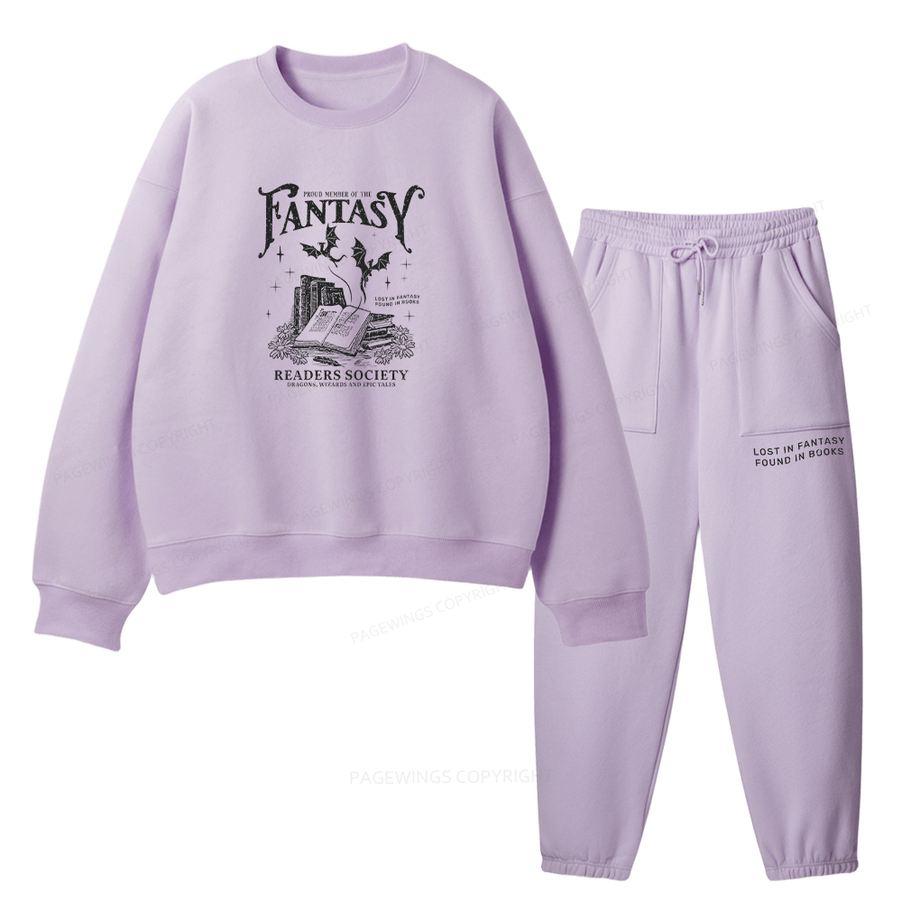 Pagewings pwwt10339 Unisex Fleece Sweatshirt Set 