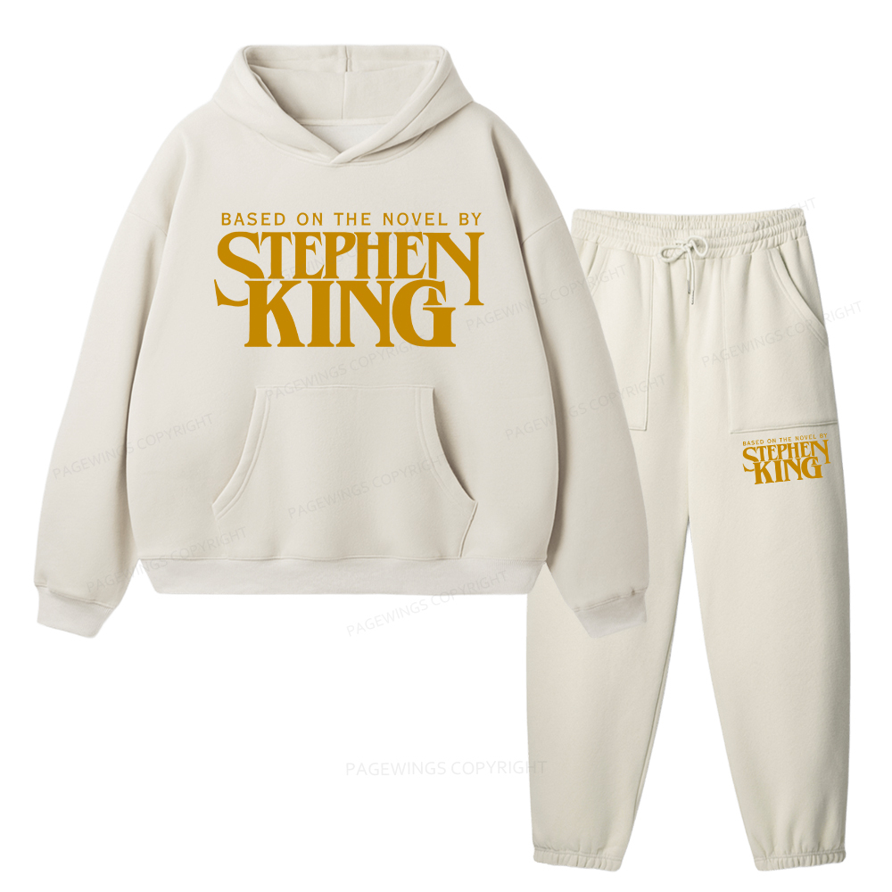 Pagewings Based On A Novel By Stephen King Unisex Fleece Hoodie Set