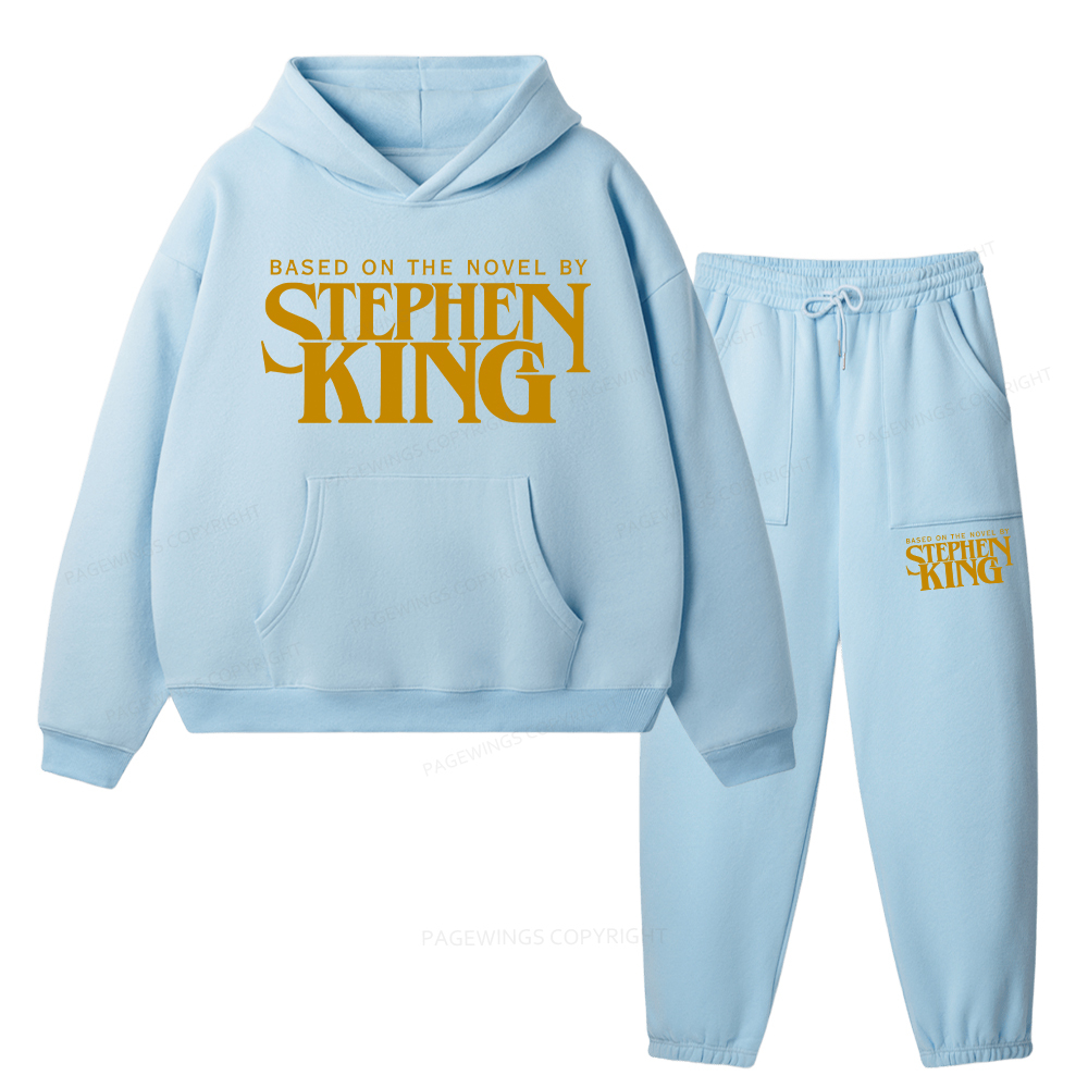 Pagewings Based On A Novel By Stephen King Unisex Fleece Hoodie Set