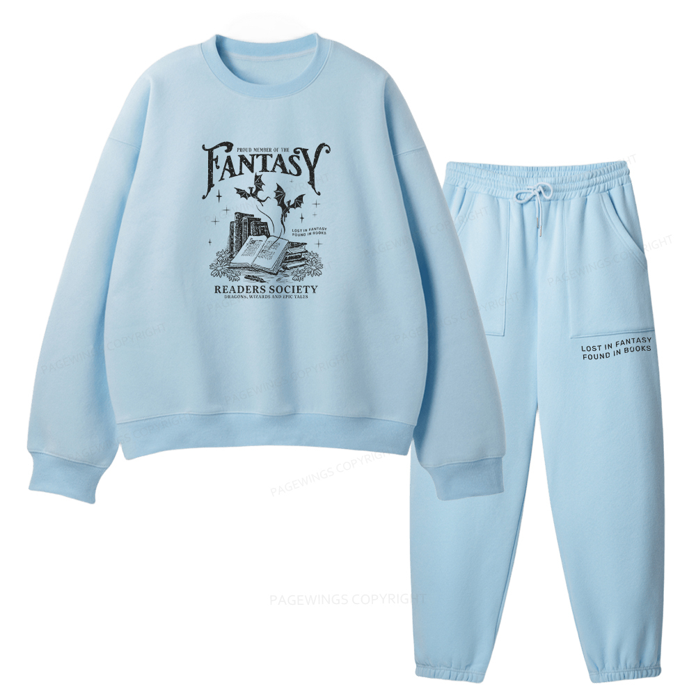 Pagewings pwwt10339 Unisex Fleece Sweatshirt Set 