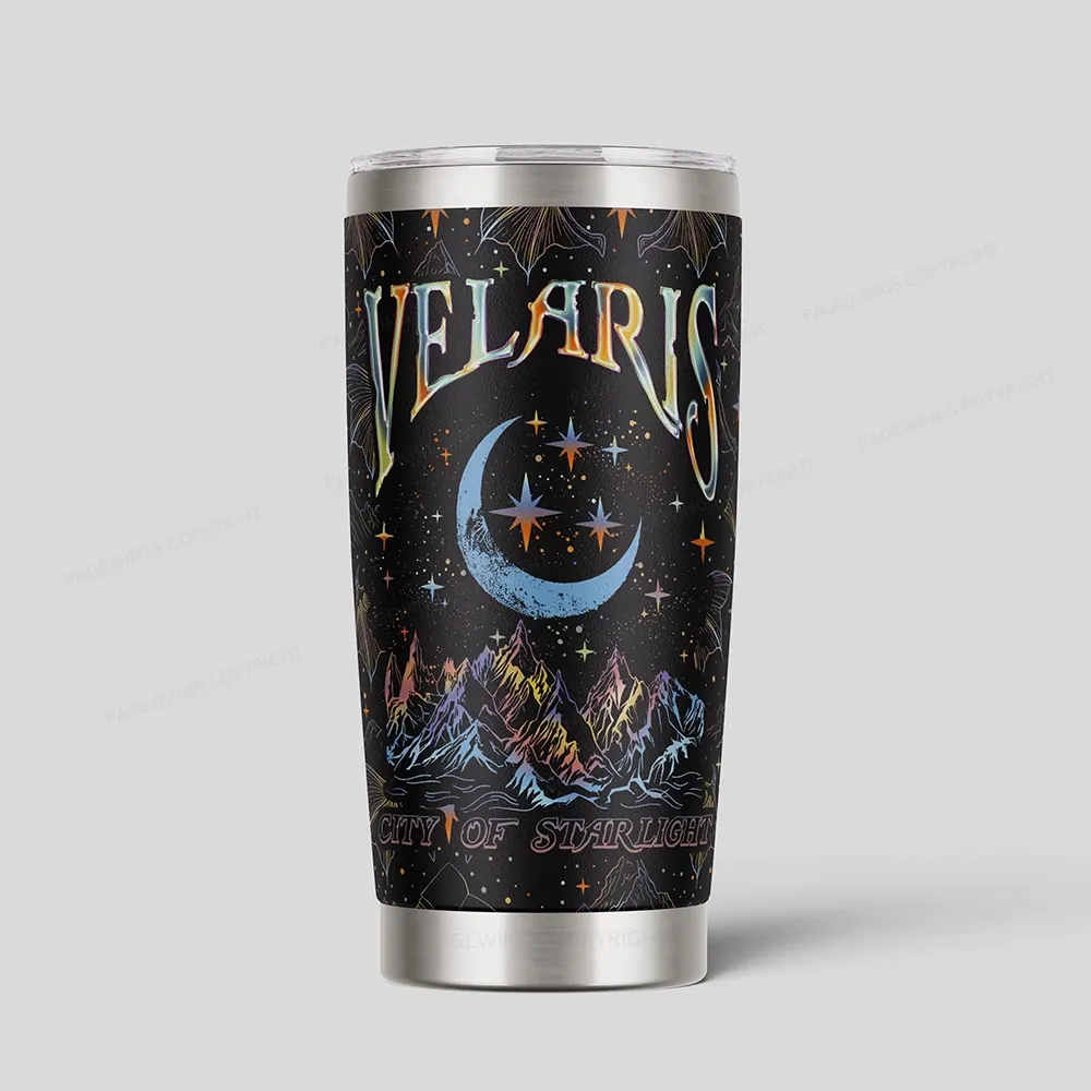 Pagewings Velaris City Of Starlight ACOTAR Tumbler