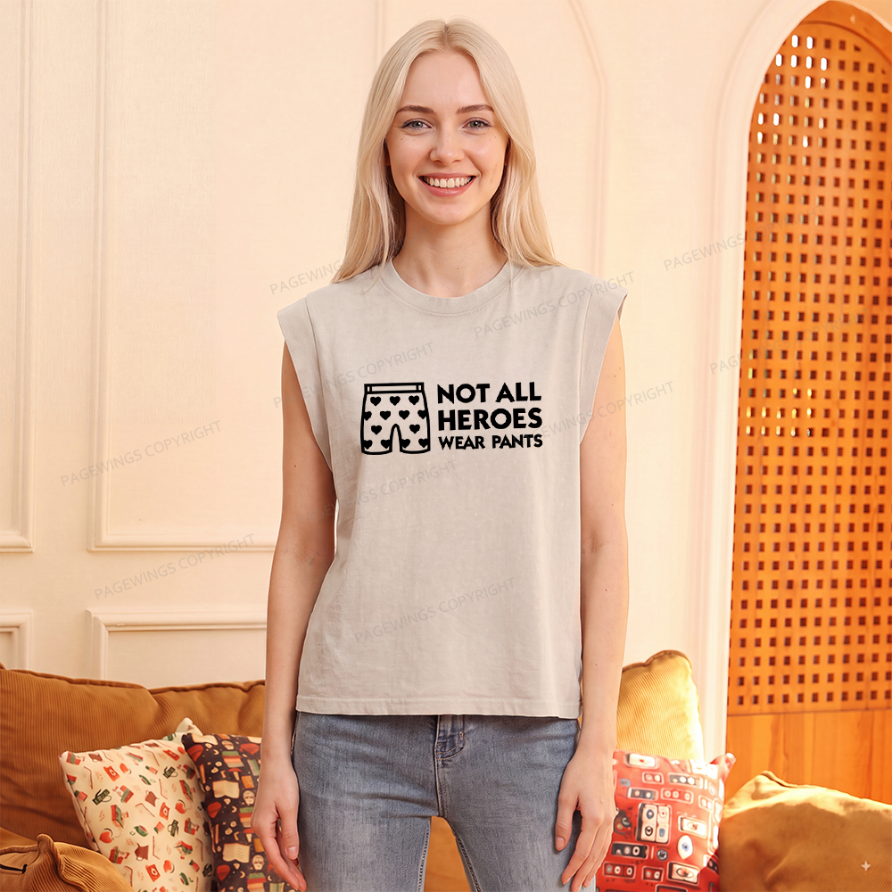 Pagewings Sci-Fi Book Lover Women's Washed Tank Top