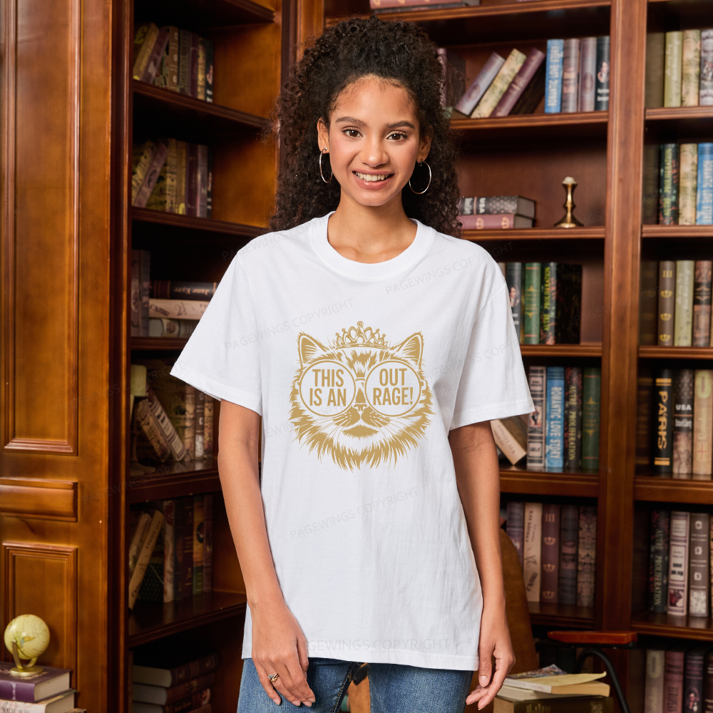 Pagewings This Is An Outrage Unisex Classic T-shirt