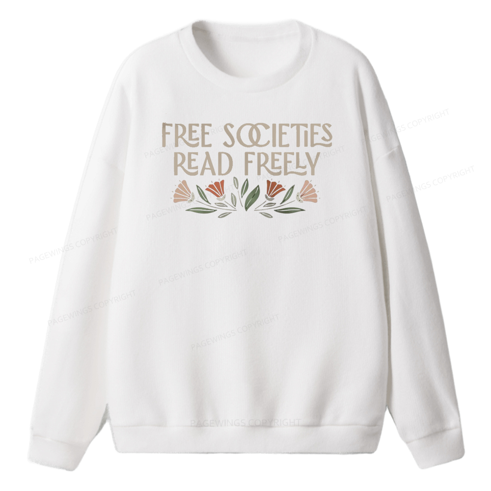 Pagewings Read Freely Unisex Knit Sweatshirt