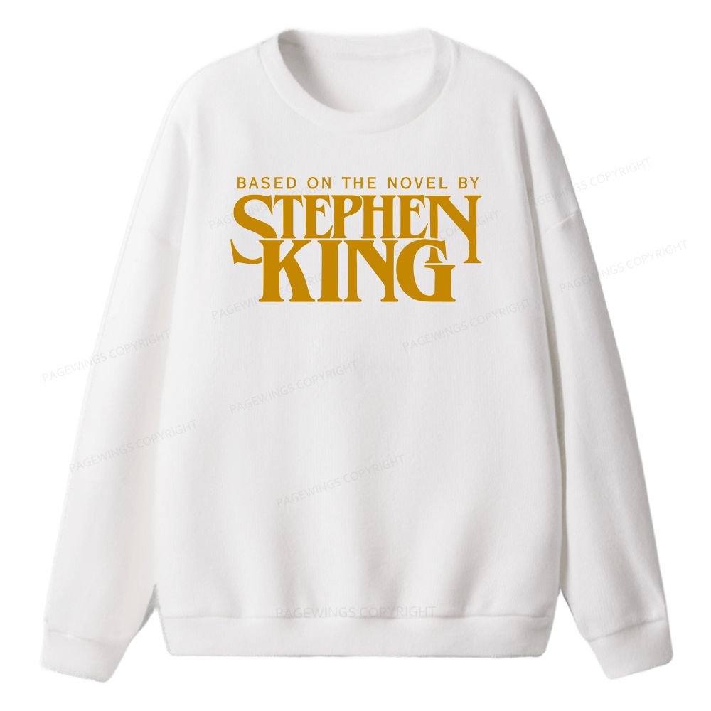 Pagewings Based On A Novel By Stephen King Unisex Knit Sweatshirt