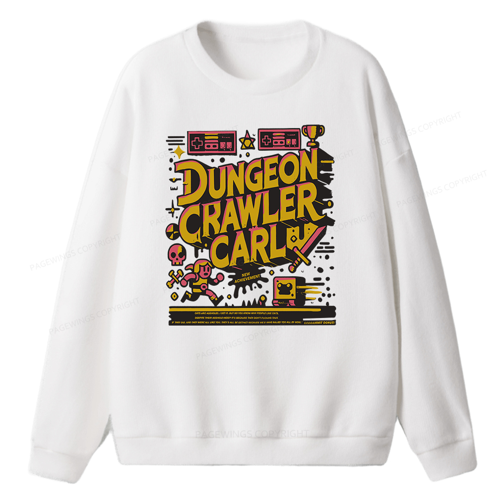 Pagewings Book New Achievement  Unisex Knit Sweatshirt