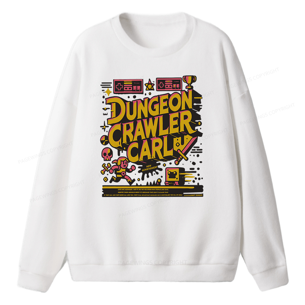 Pagewings Book New Achievement  Unisex Knit Sweatshirt