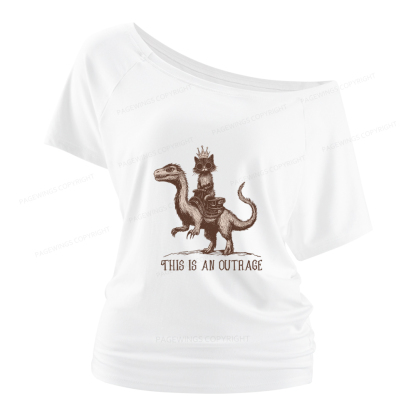 Pagewings Sci-Fi Book Lovers Women Off Shoulder T-shirts