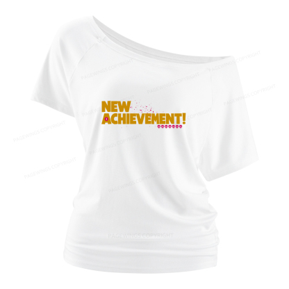 Pagewings New Achievement  Women Off Shoulder T-shirts