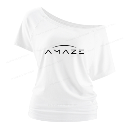 Pagewings Amaze Women Off Shoulder T-shirts