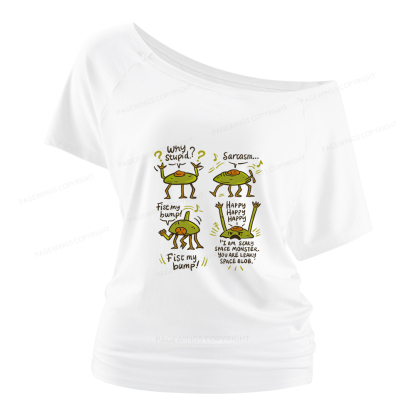 Pagewings Rocky Amaze Book Lover Women Off Shoulder T-shirts