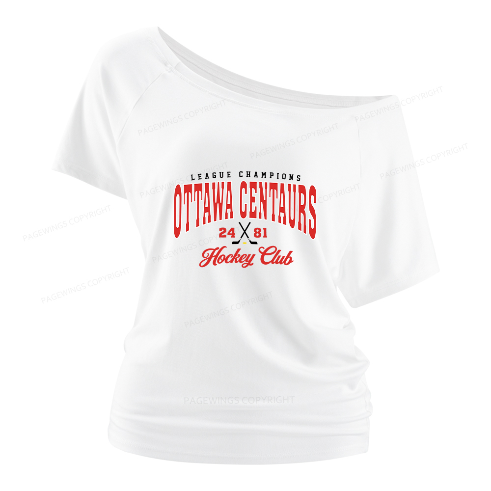 Pagewings Bookish Women Off Shoulder T-shirts