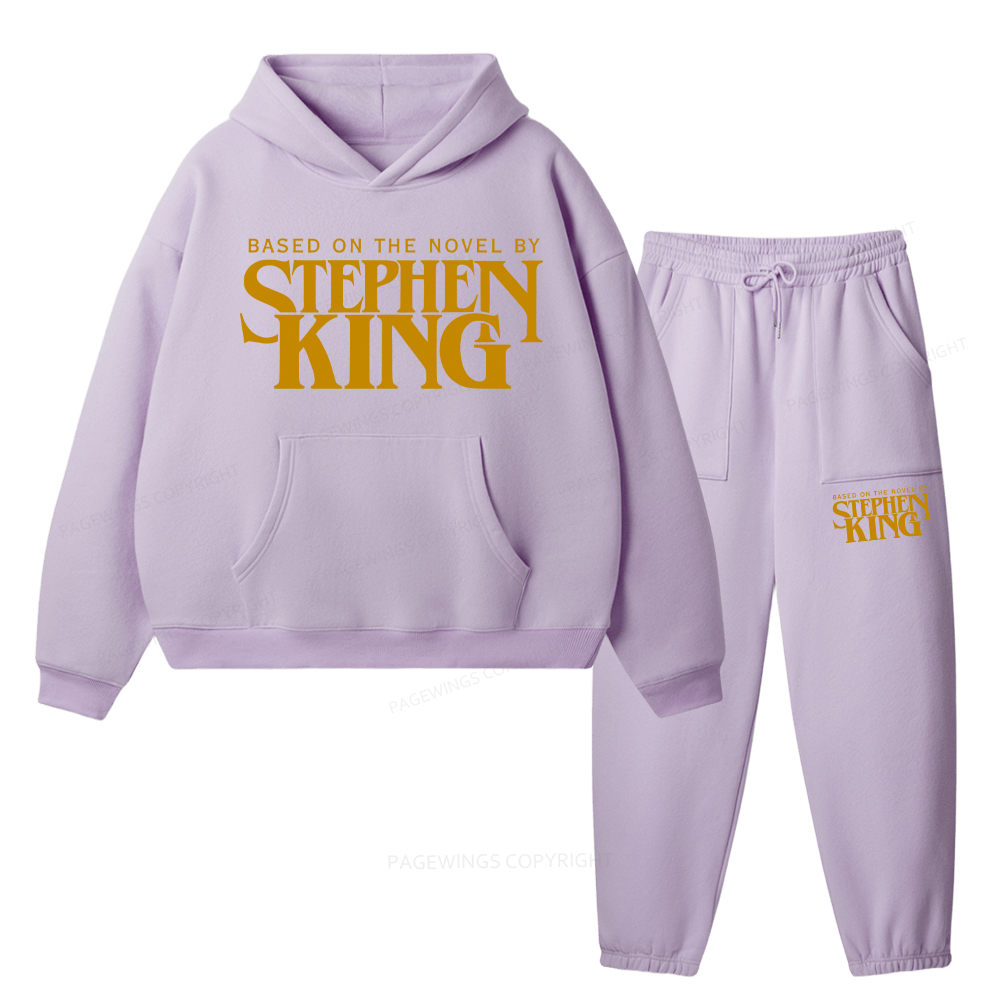 Pagewings Based On A Novel By Stephen King Unisex Fleece Hoodie Set