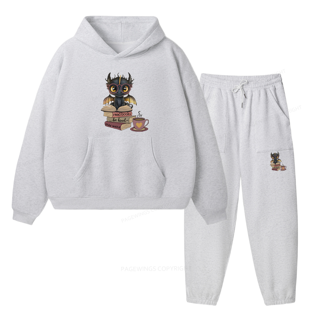 Pagewings Fourth Wing Dargon Unisex Fleece Hoodie Set