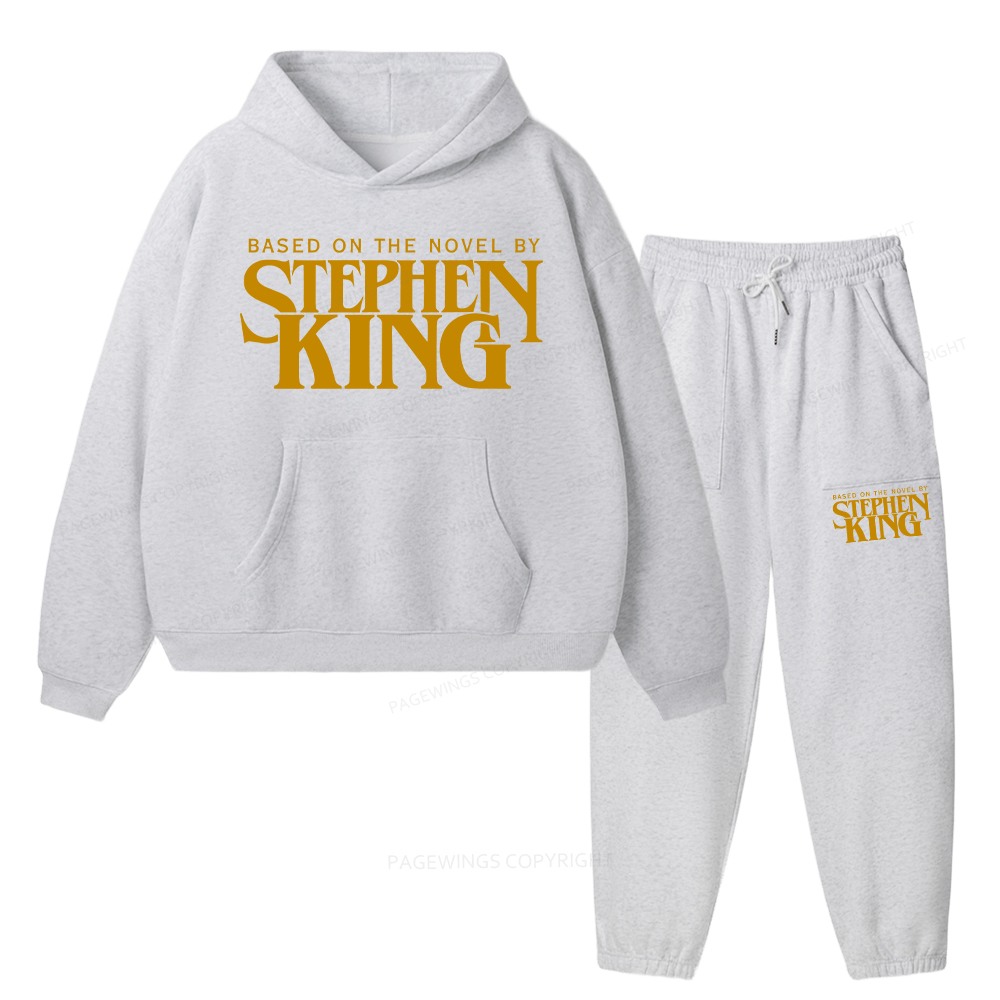 Pagewings Based On A Novel By Stephen King Unisex Fleece Hoodie Set