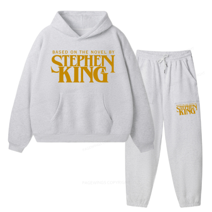 Pagewings Based On A Novel By Stephen King Unisex Fleece Hoodie Set