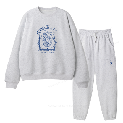 Pagewings A Court Of Thorns And Roses Unisex Fleece Sweatshirt Set 