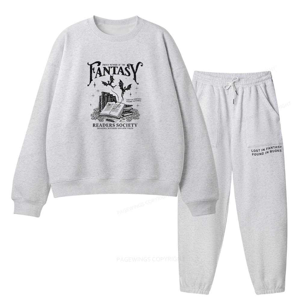 Pagewings pwwt10339 Unisex Fleece Sweatshirt Set 