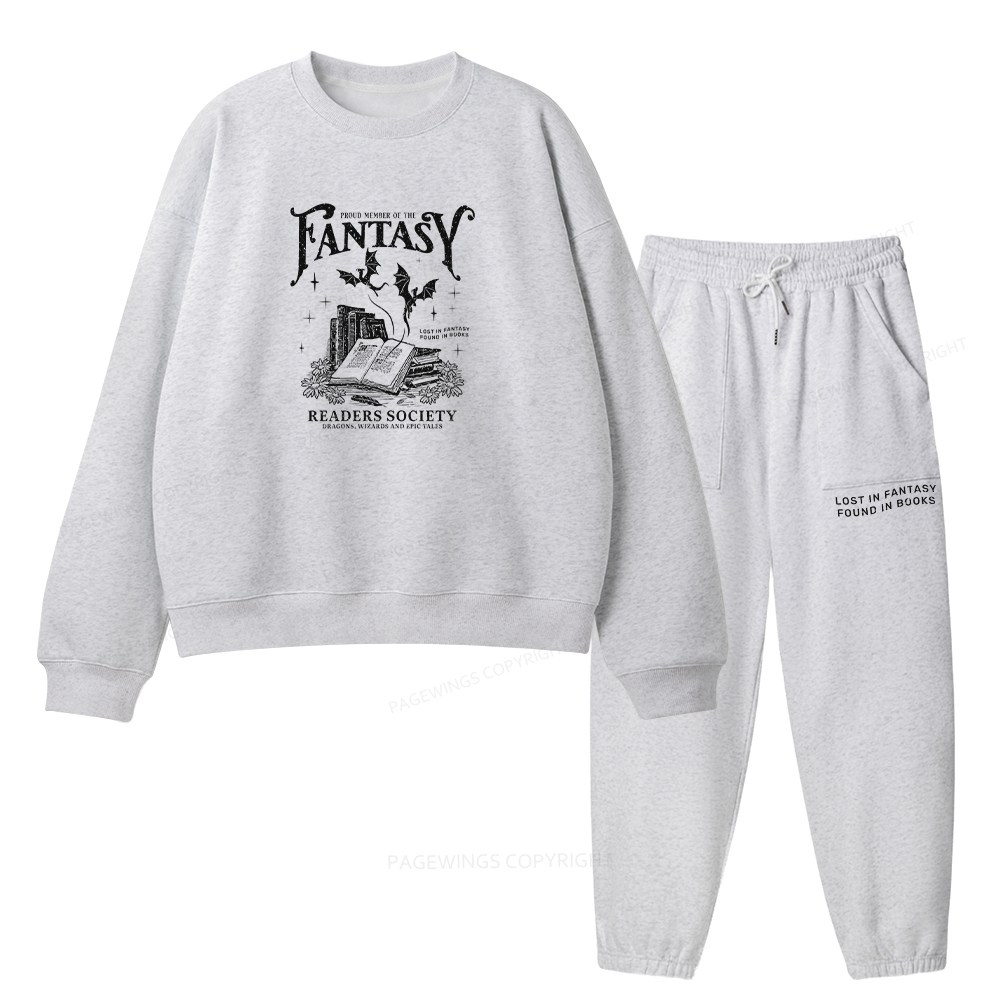 Pagewings pwwt10339 Unisex Fleece Sweatshirt Set 