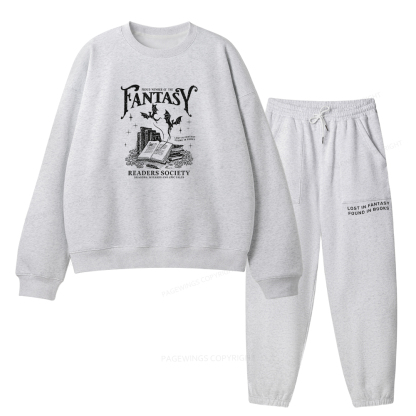 Pagewings pwwt10339 Unisex Fleece Sweatshirt Set 