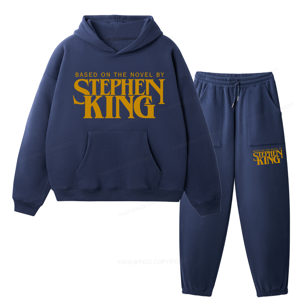 Pagewings Based On A Novel By Stephen King Unisex Fleece Hoodie Set