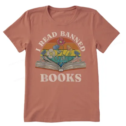 Pagewings I Read Banned Books Unisex Classic T-shirt