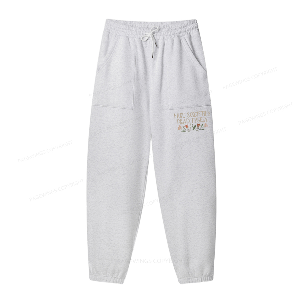 Pagewings Read Freely Unisex Fleece Sweatshirt Set 