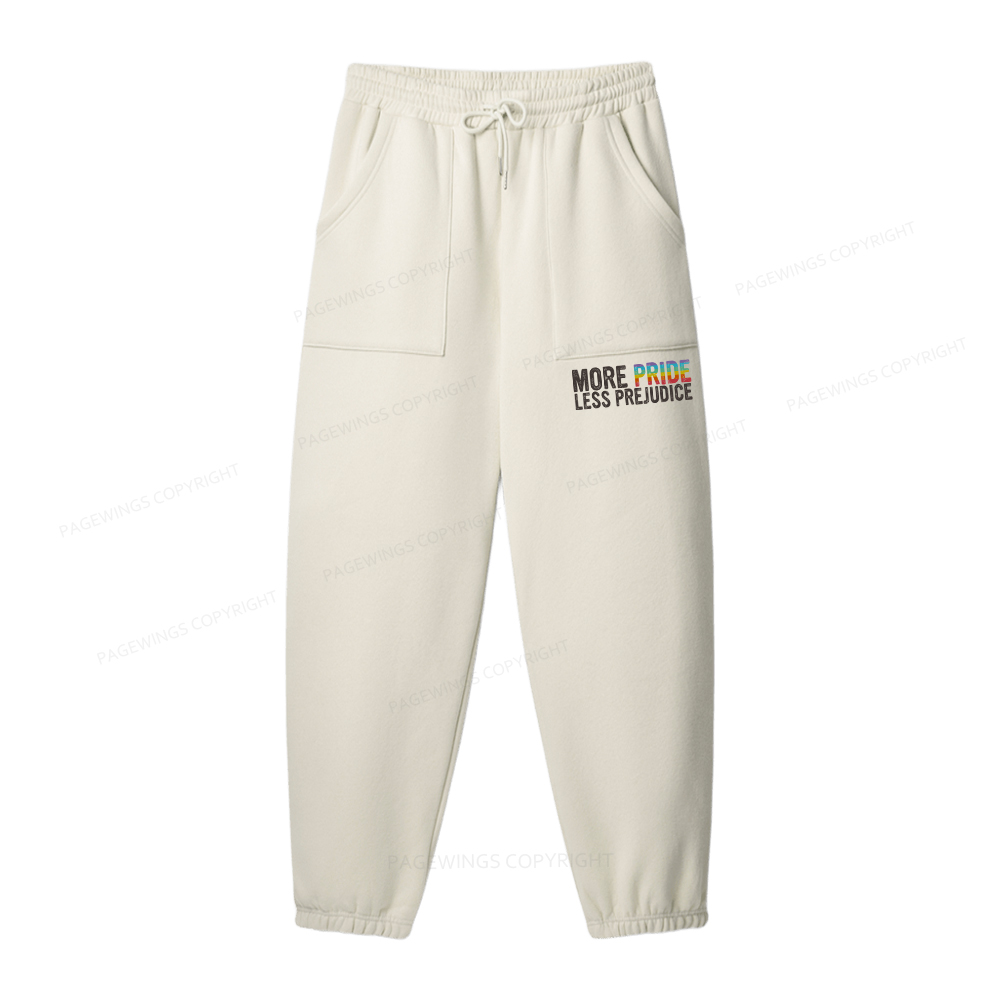 Pagewings More Pride Less Prejudice Unisex Fleece Sweatshirt Set 