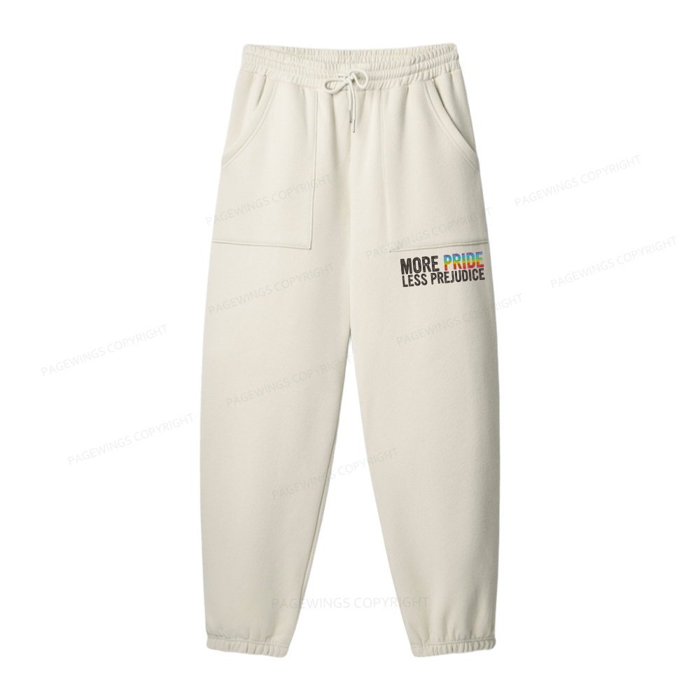 Pagewings More Pride Less Prejudice Unisex Fleece Sweatshirt Set 