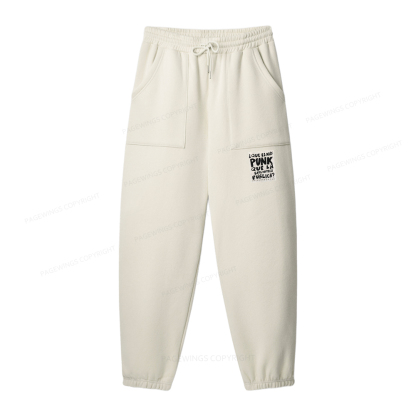 Pagewings What's More Punk Than The Public Library Unisex Fleece Sweatshirt Set 