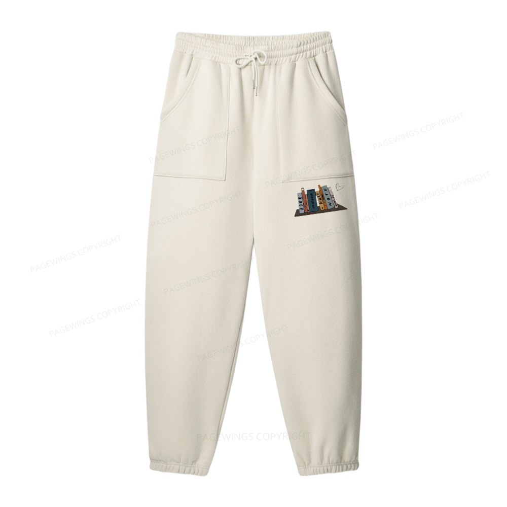 Pagewings I Have No Shelf Control Unisex Fleece Hoodie Set