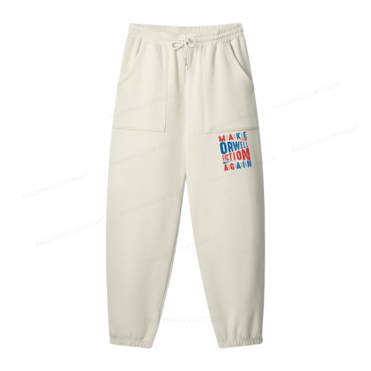 Pagewings 1984 Book Unisex Fleece Hoodie Set