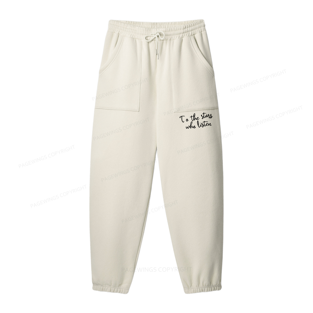 Pagewings To The Stars Who Listen Unisex Fleece Hoodie Set