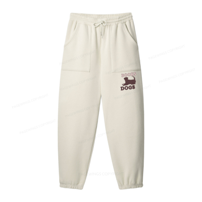 Pagewings Easily Distracted By Books And Labrador Unisex Fleece Hoodie Set