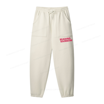 Pagewings Reading Rainbow Unisex Fleece Hoodie Set