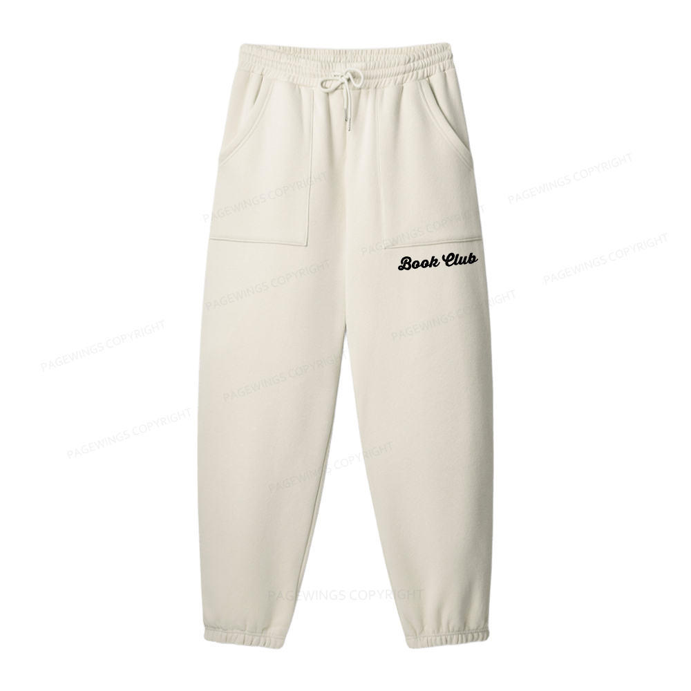 Pagewings What Happens At Book Club Unisex Fleece Sweatshirt Set 