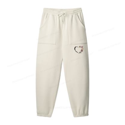 Pagewings Book Lover Unisex Fleece Sweatshirt Set 