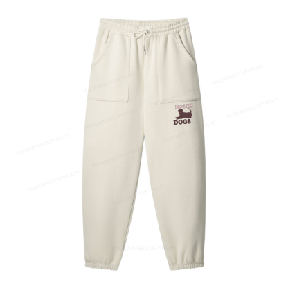 Pagewings Easily Distracted By Books And Labrador Unisex Fleece Sweatshirt Set 