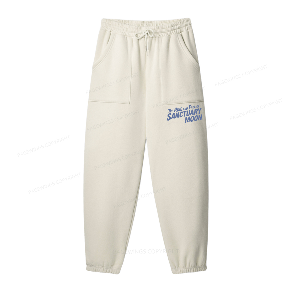 Pagewings The Rise And Fall Of Sanctuary Moon Unisex Fleece Sweatshirt Set 